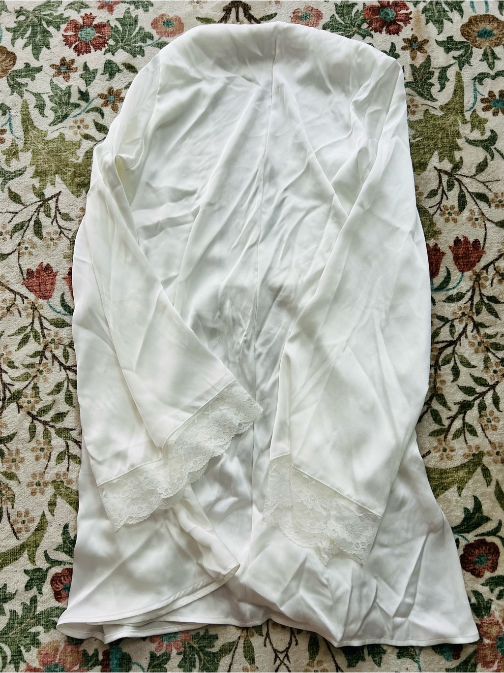 Kat The Label Sidney Robe Ivory Xs/Small — image 4 of 6